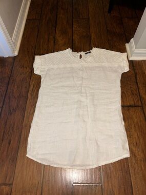 Lungo L’arno White Linen Dress